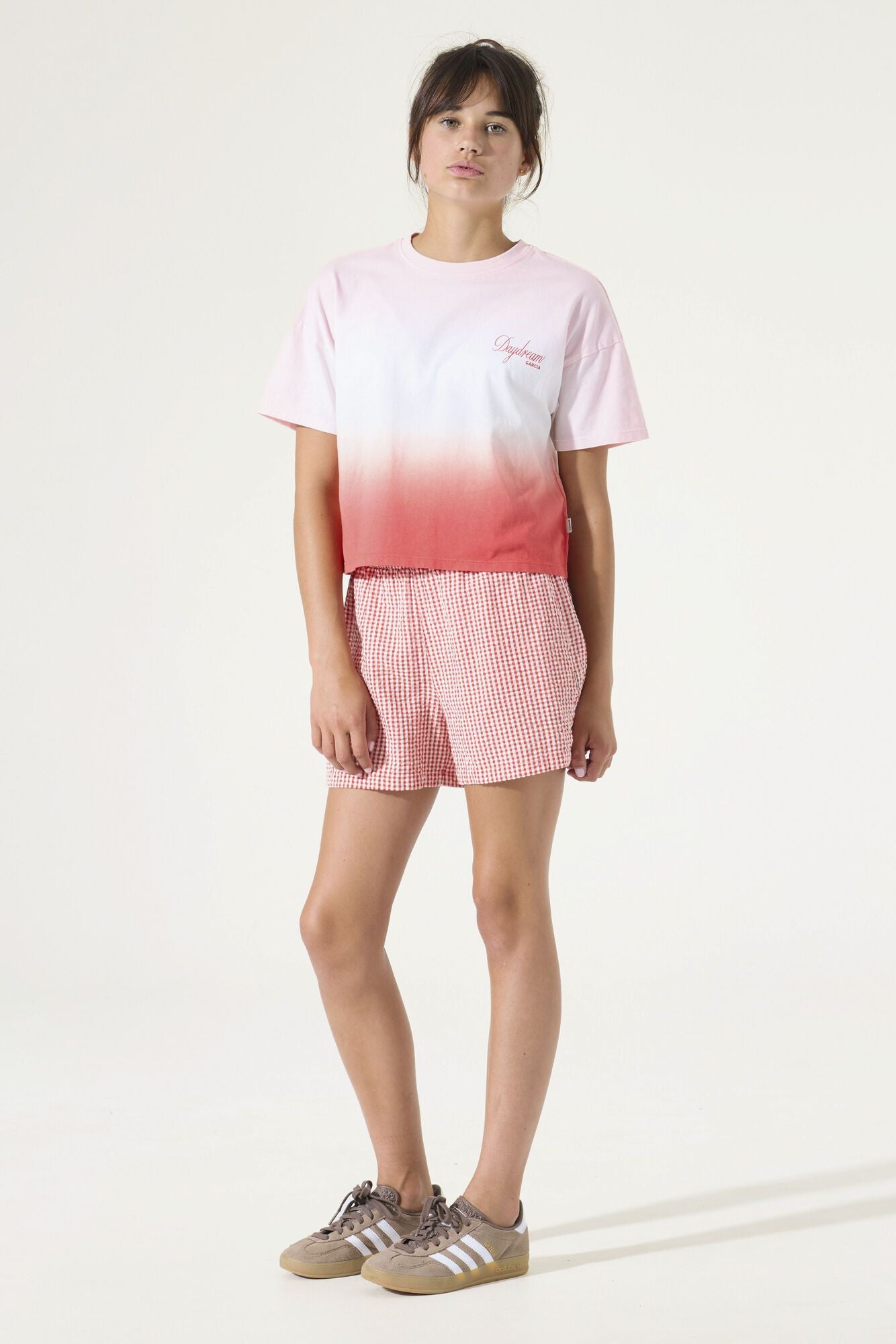 Shorts kariert aus Baumwolle