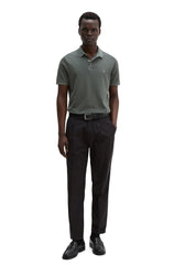 Poloshirt Piqué shaped  garment-dyed