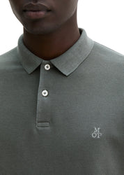 Poloshirt Piqué shaped  garment-dyed