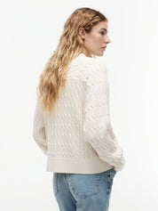 Strickjacke aus Baumwolle