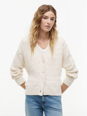 Strickjacke aus Baumwolle