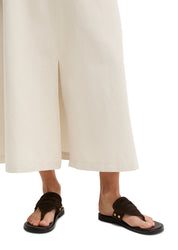 Leinenrock Maxi