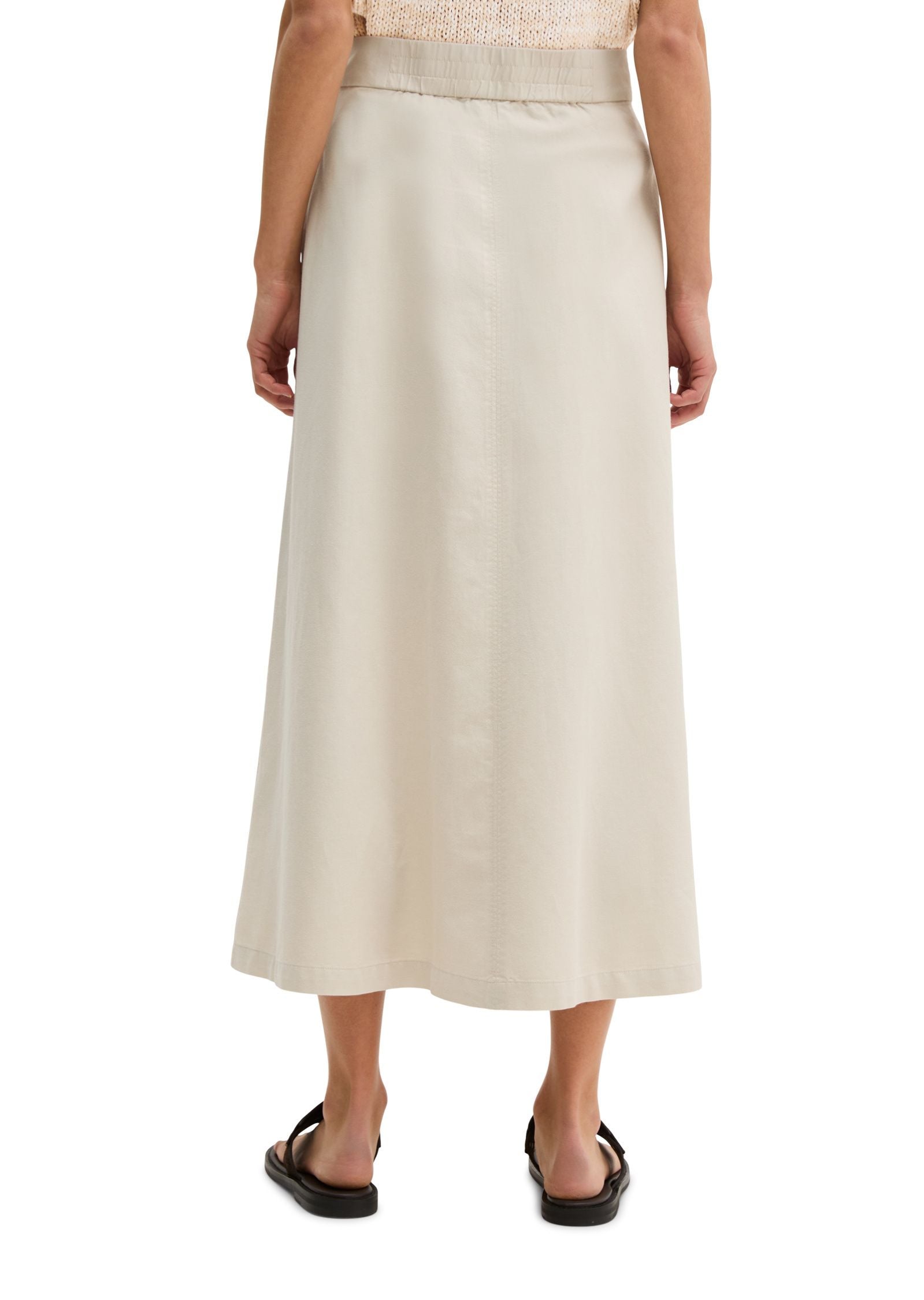 Leinenrock Maxi