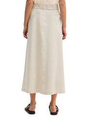 Leinenrock Maxi