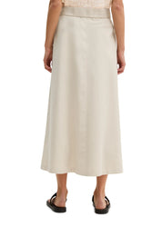 Leinenrock Maxi