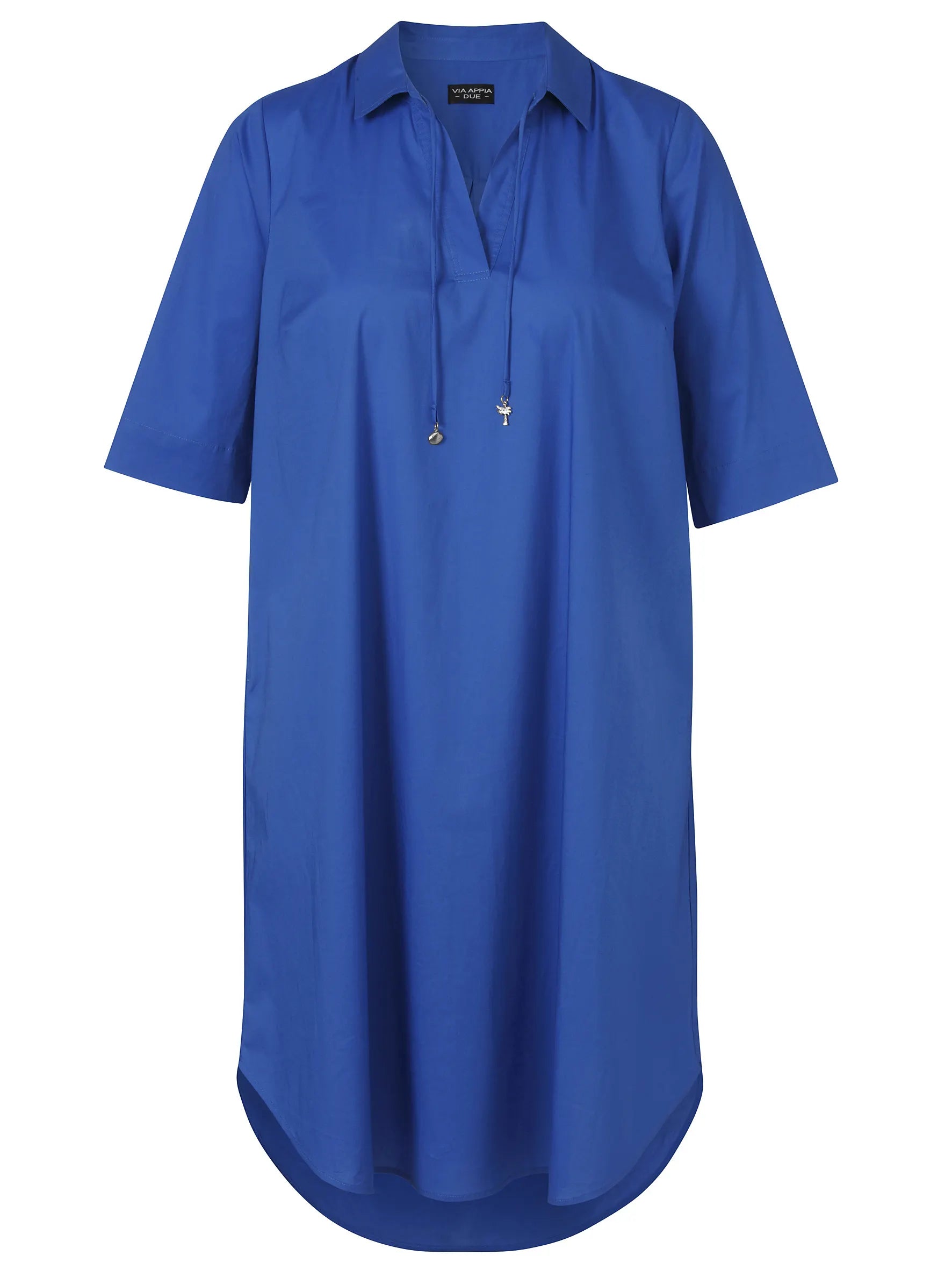 Blusenkleid Mini aus Baumwolle