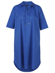 Blusenkleid Mini aus Baumwolle