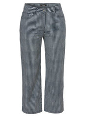 Hose gestreift Wide Leg