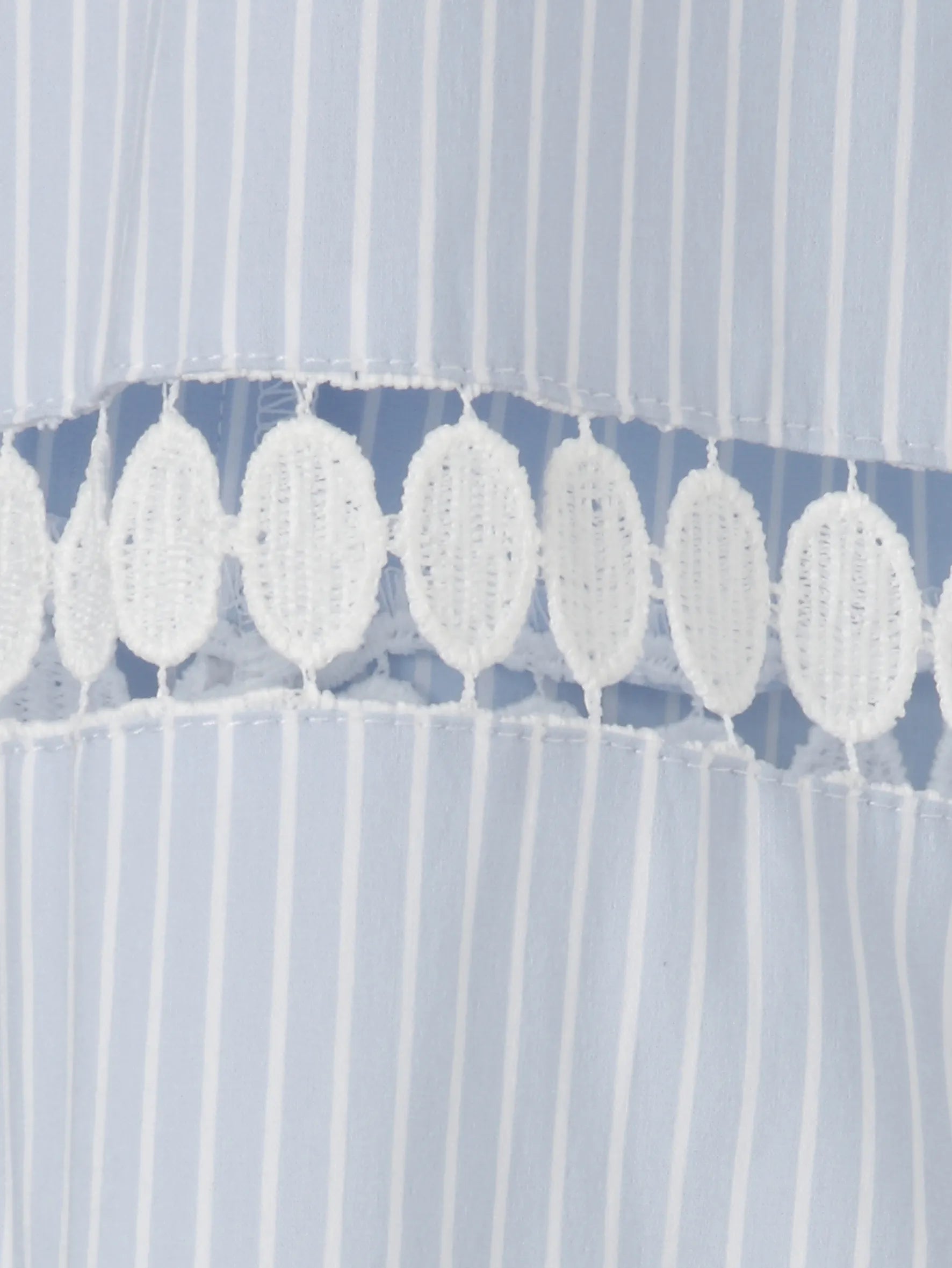Bluse gestreift aus Baumwollmix