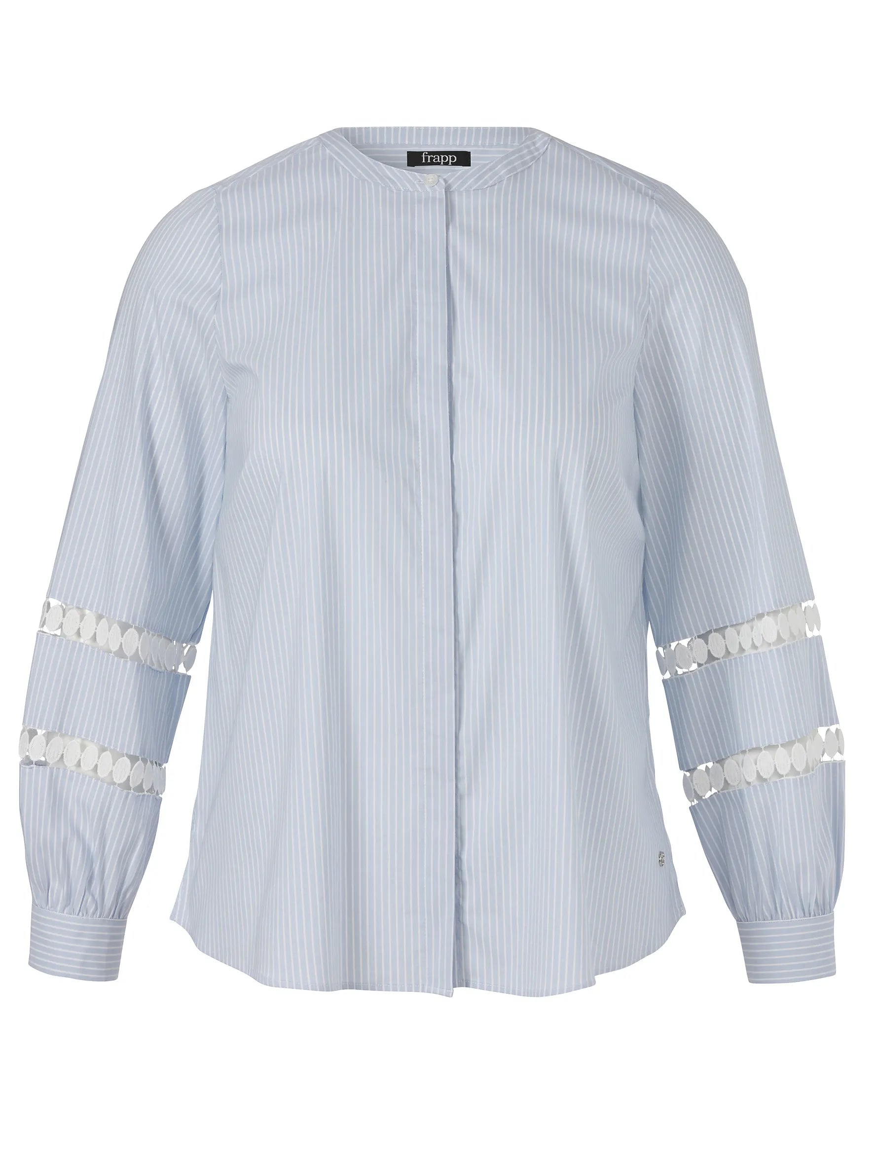 Bluse gestreift aus Baumwollmix
