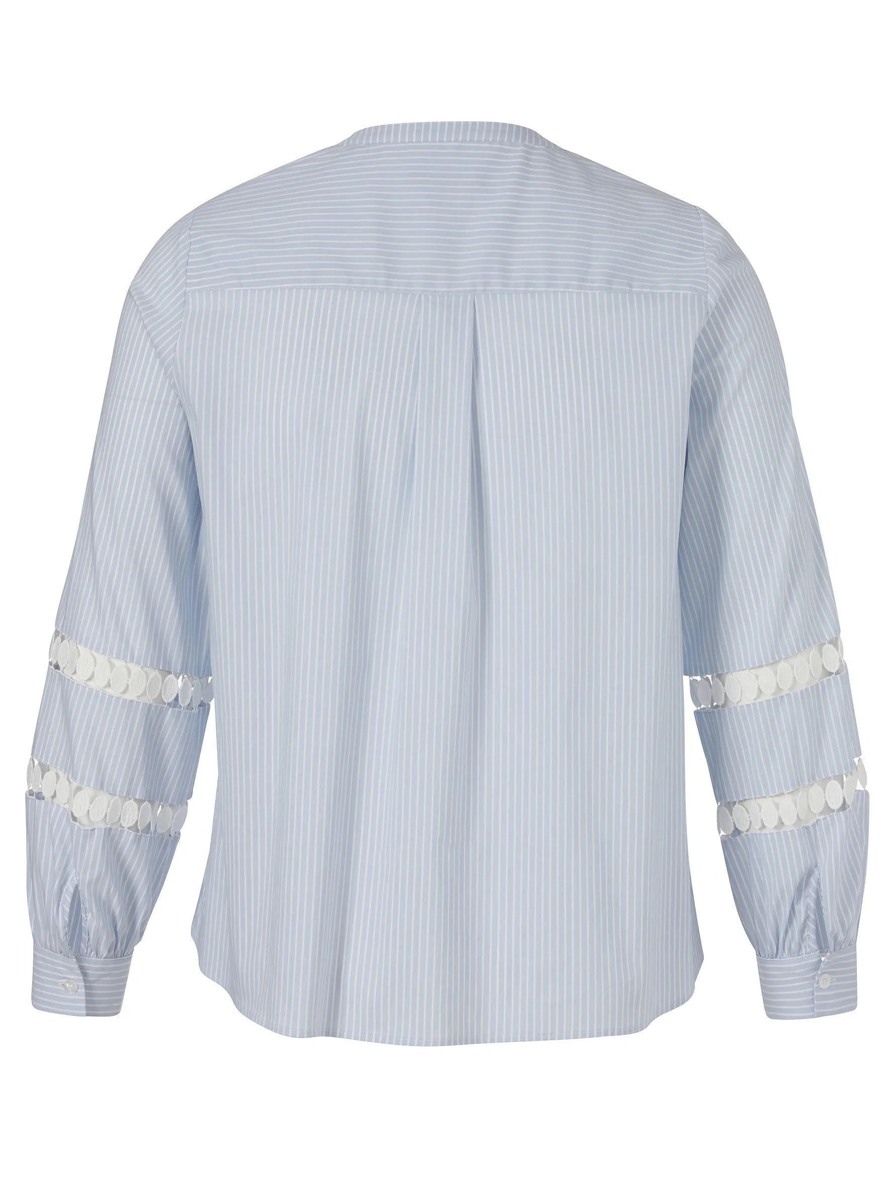 Bluse gestreift aus Baumwollmix