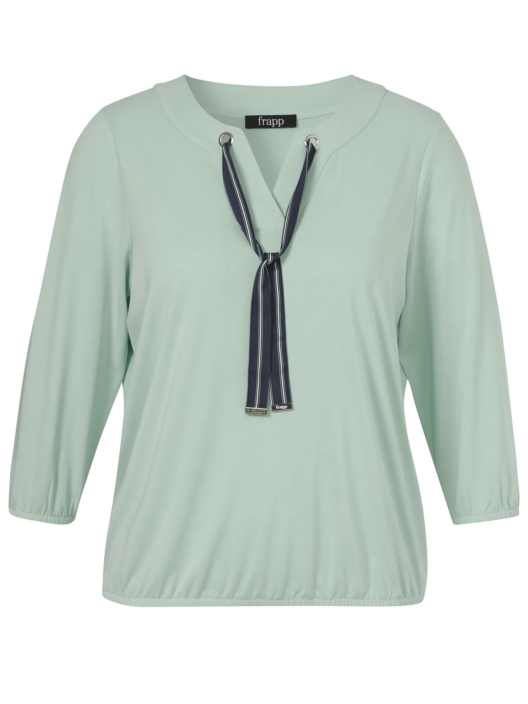T-Shirt V-Ausschnitt 3/4 Arm Schluppe