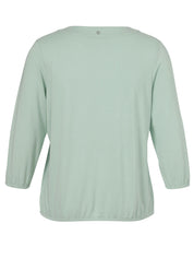 T-Shirt V-Ausschnitt 3/4 Arm Schluppe