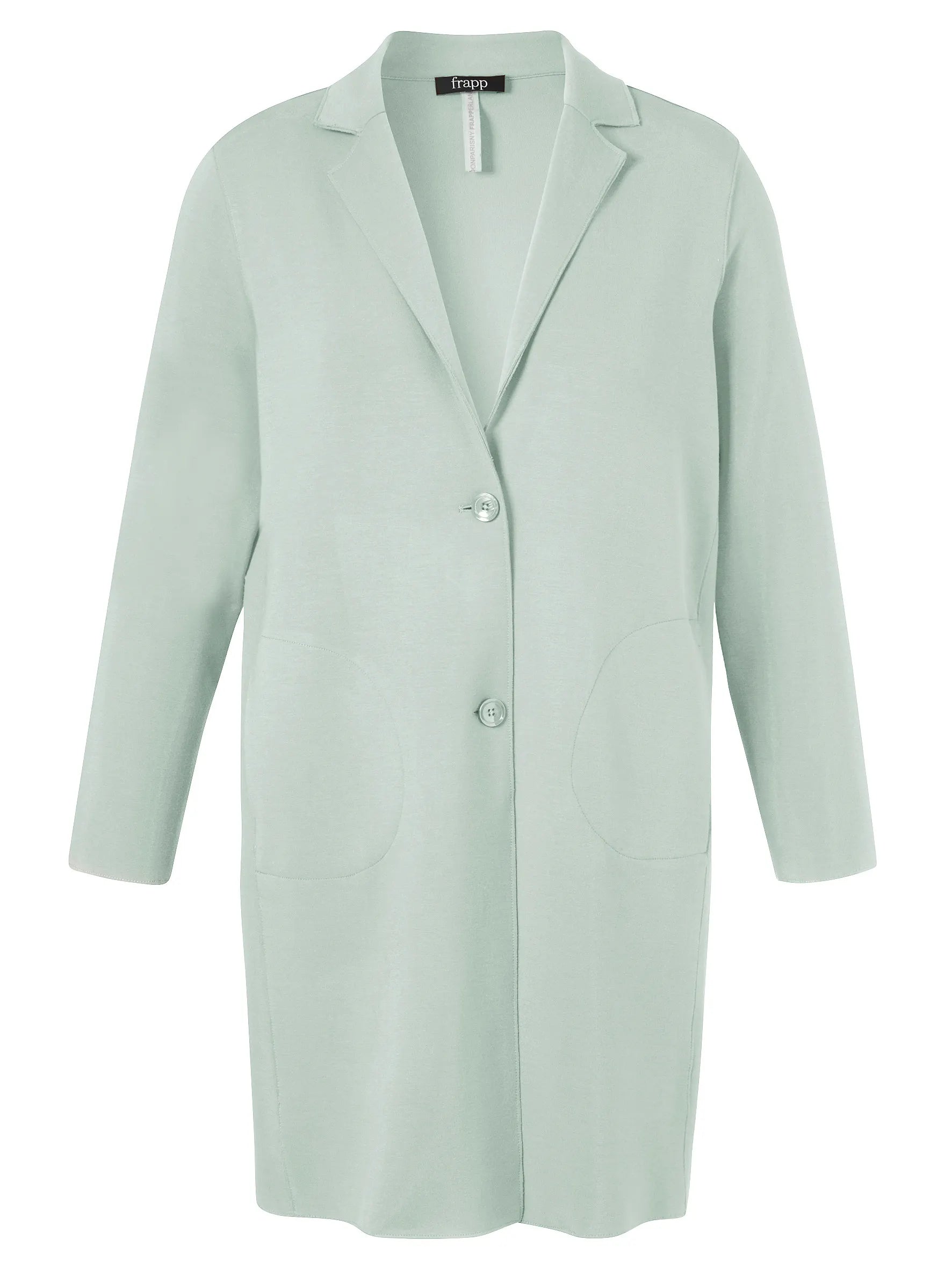 Blazer-Mantel aus Viskosemix