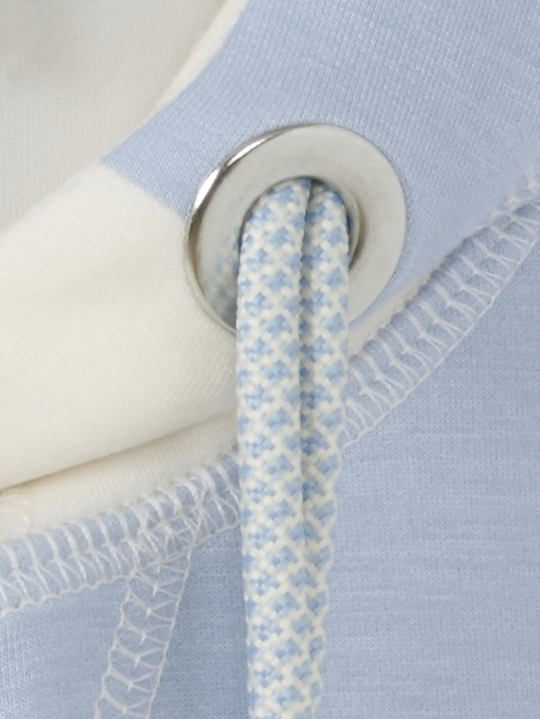 Sweatshirt gestreift aus Baumwolle