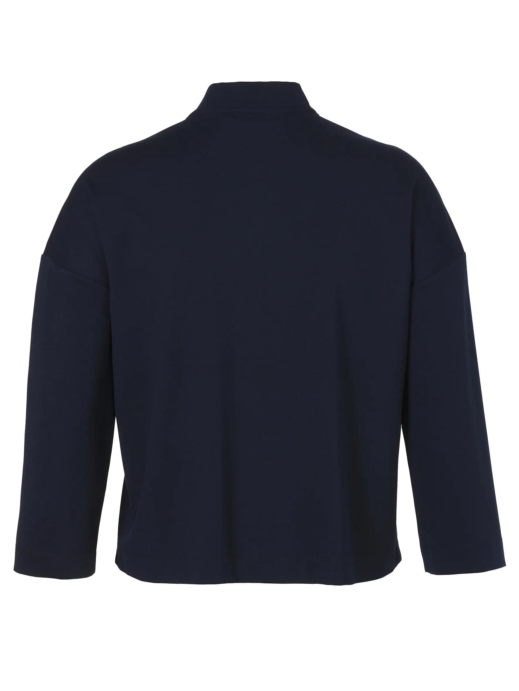 Jacke mit Stehkragen aus Viskosemix