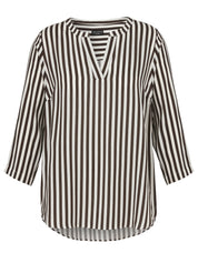 Tunika-Bluse aus Viskose