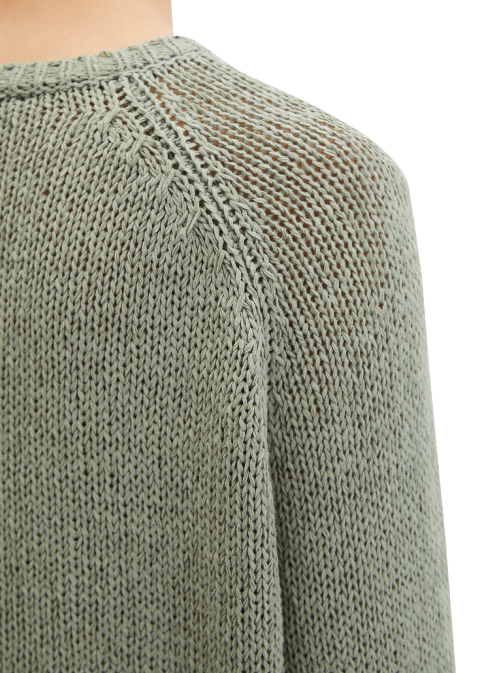 Strickpullover Loose Fit aus Baumwollmix