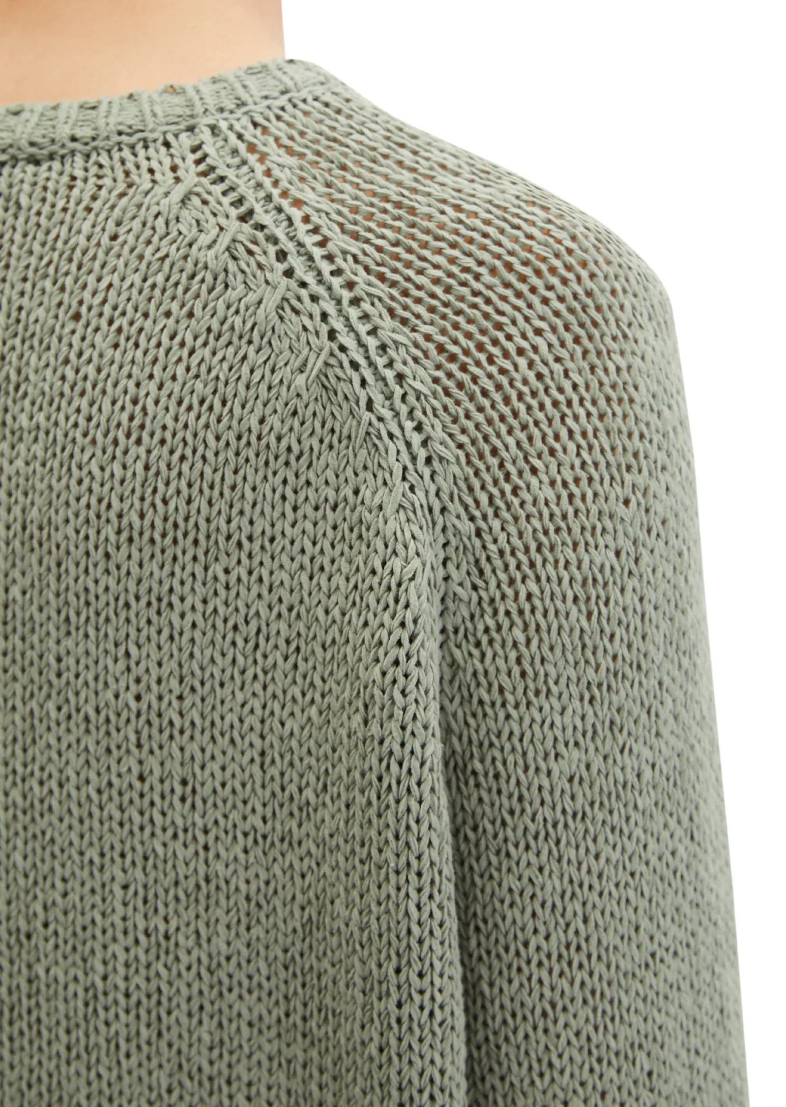 Strickpullover Loose Fit aus Baumwollmix