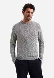 Strickpullover aus Baumwollmix