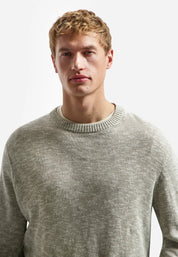 Strickpullover aus Baumwollmix