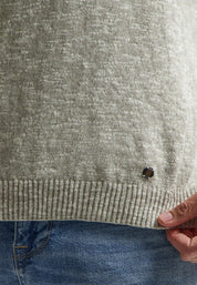 Strickpullover aus Baumwollmix