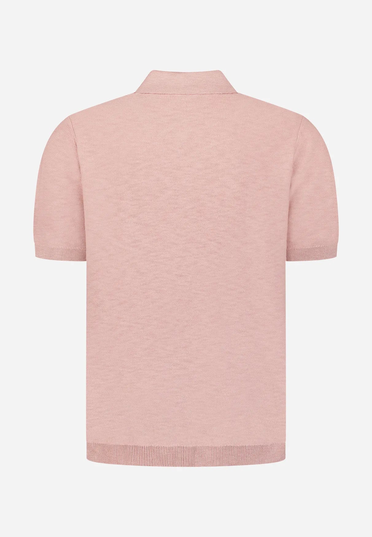Strick-Poloshirt aus Baumwolle