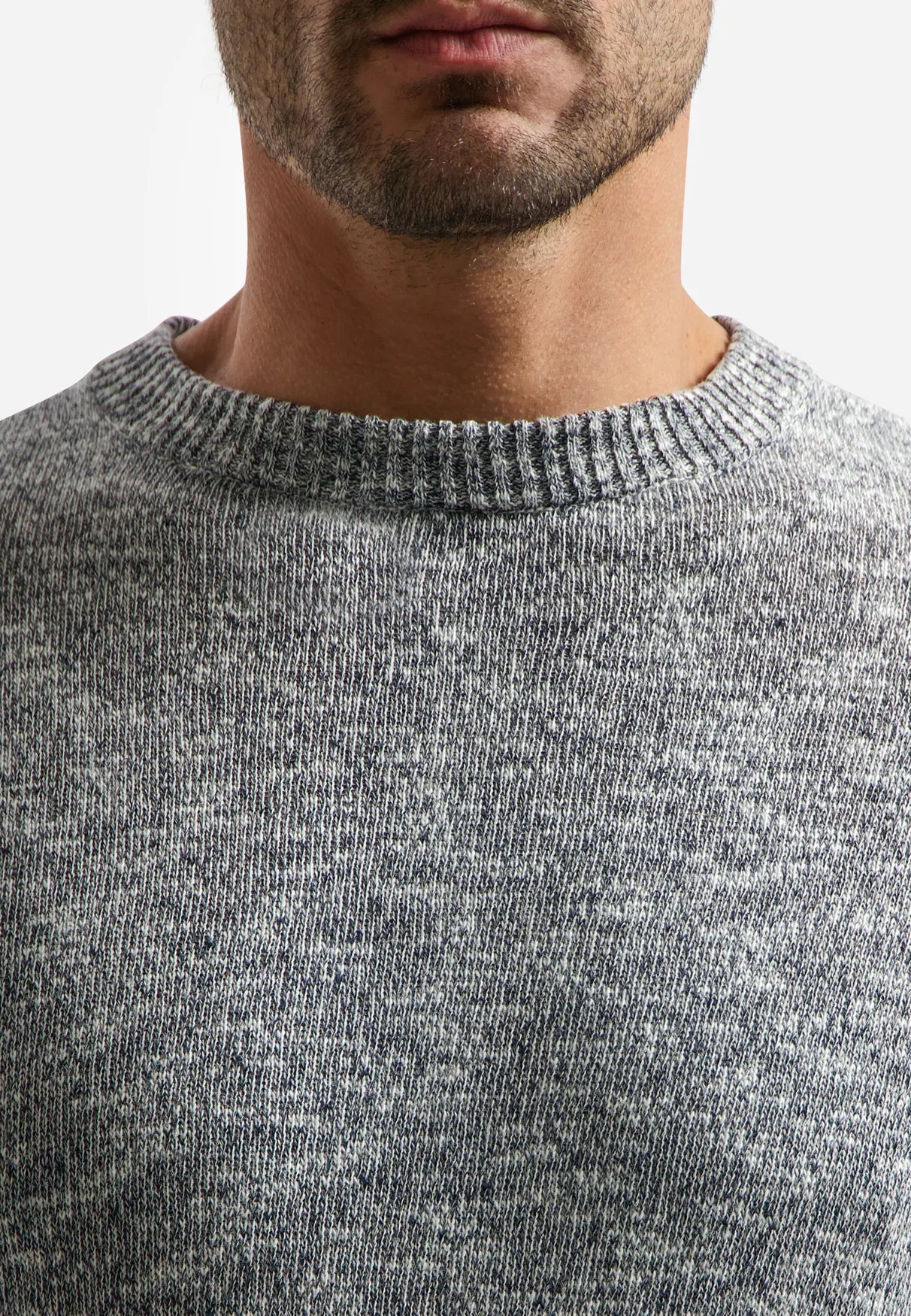 Strickpullover aus Baumwollmix