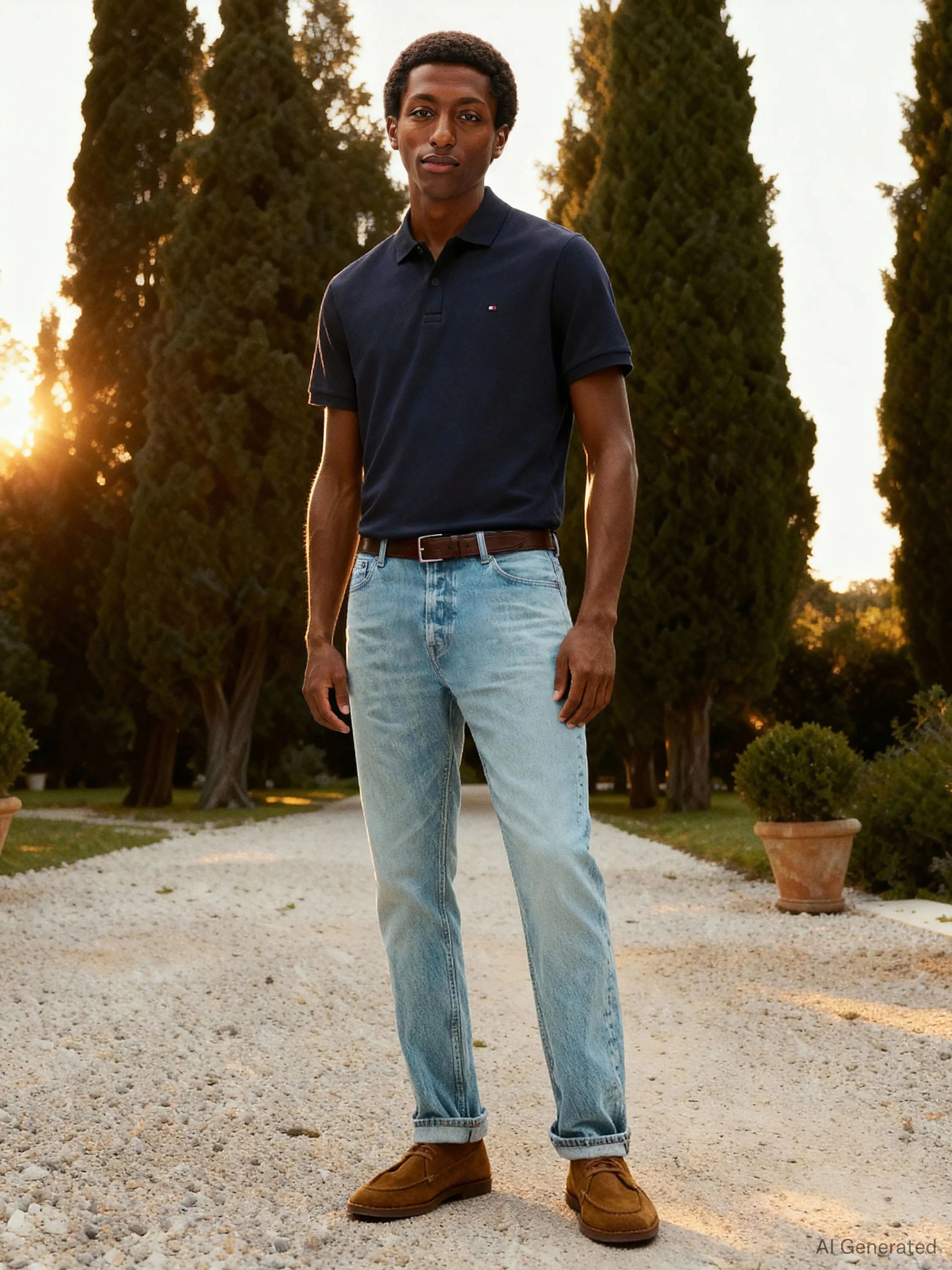 Poloshirt aus Baumwolle