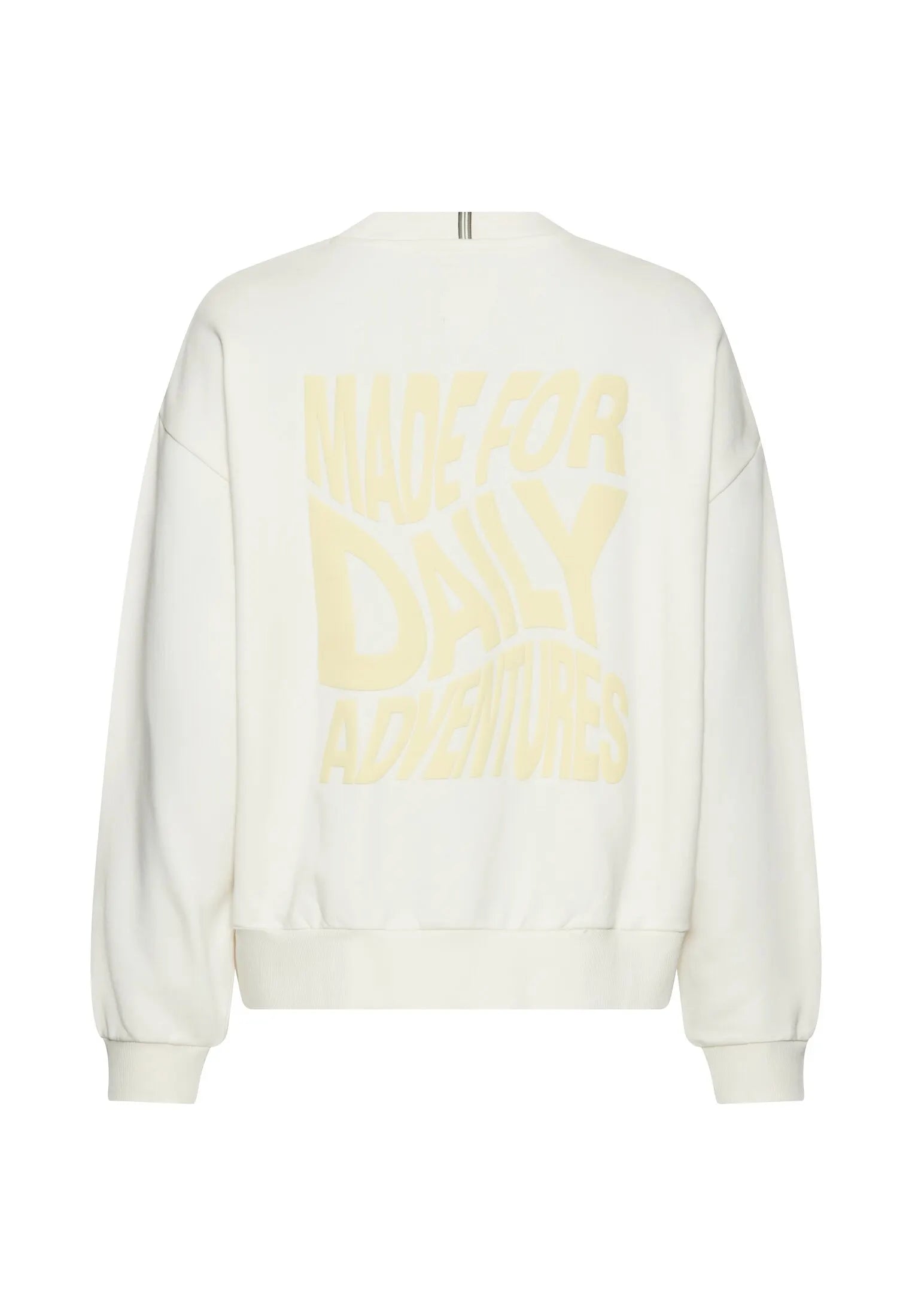 Sweatshirt mit Backprint