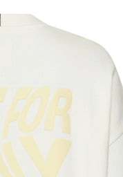 Sweatshirt mit Backprint