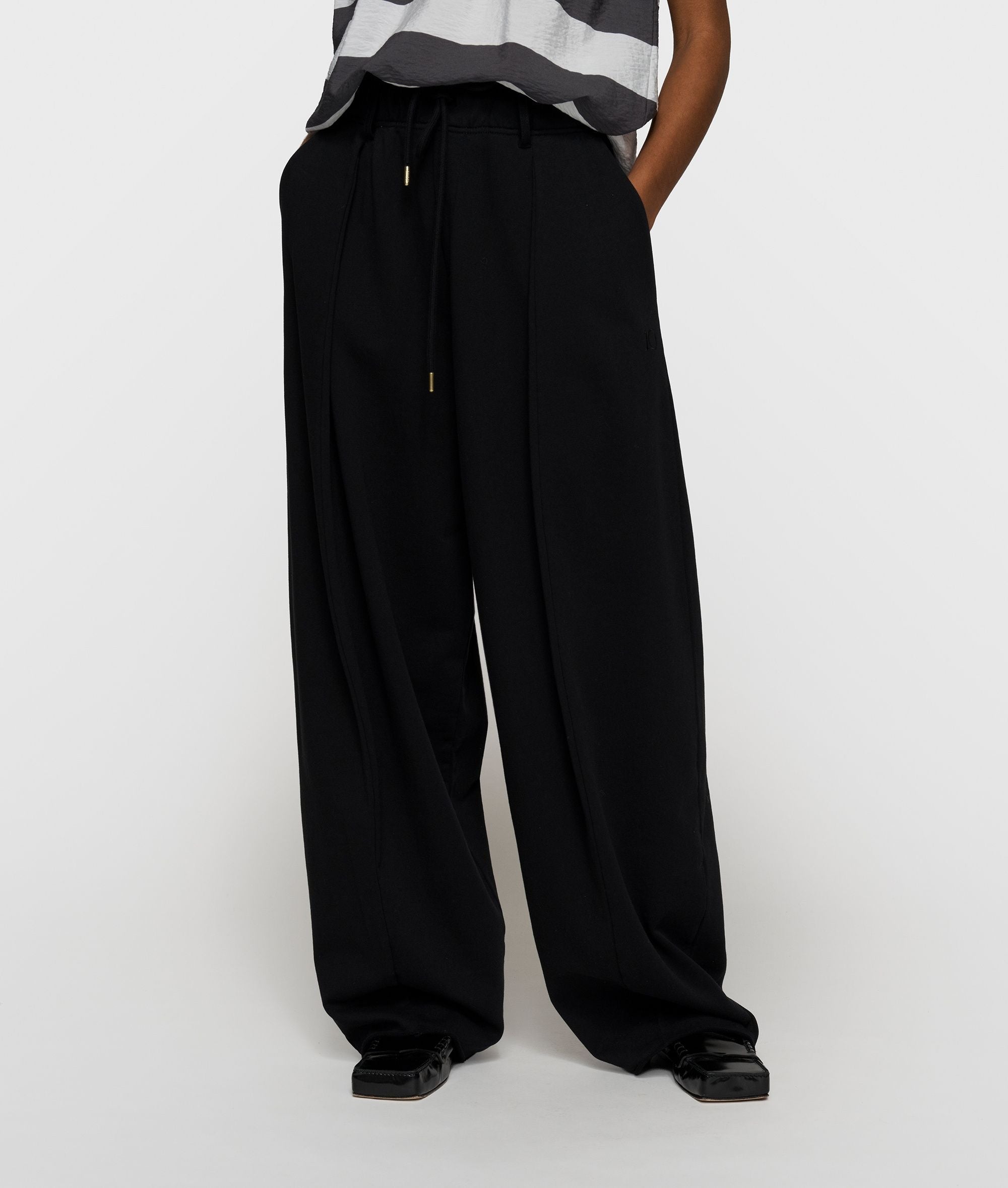 Hose Relaxed Fit aus Bio-Baumwolle