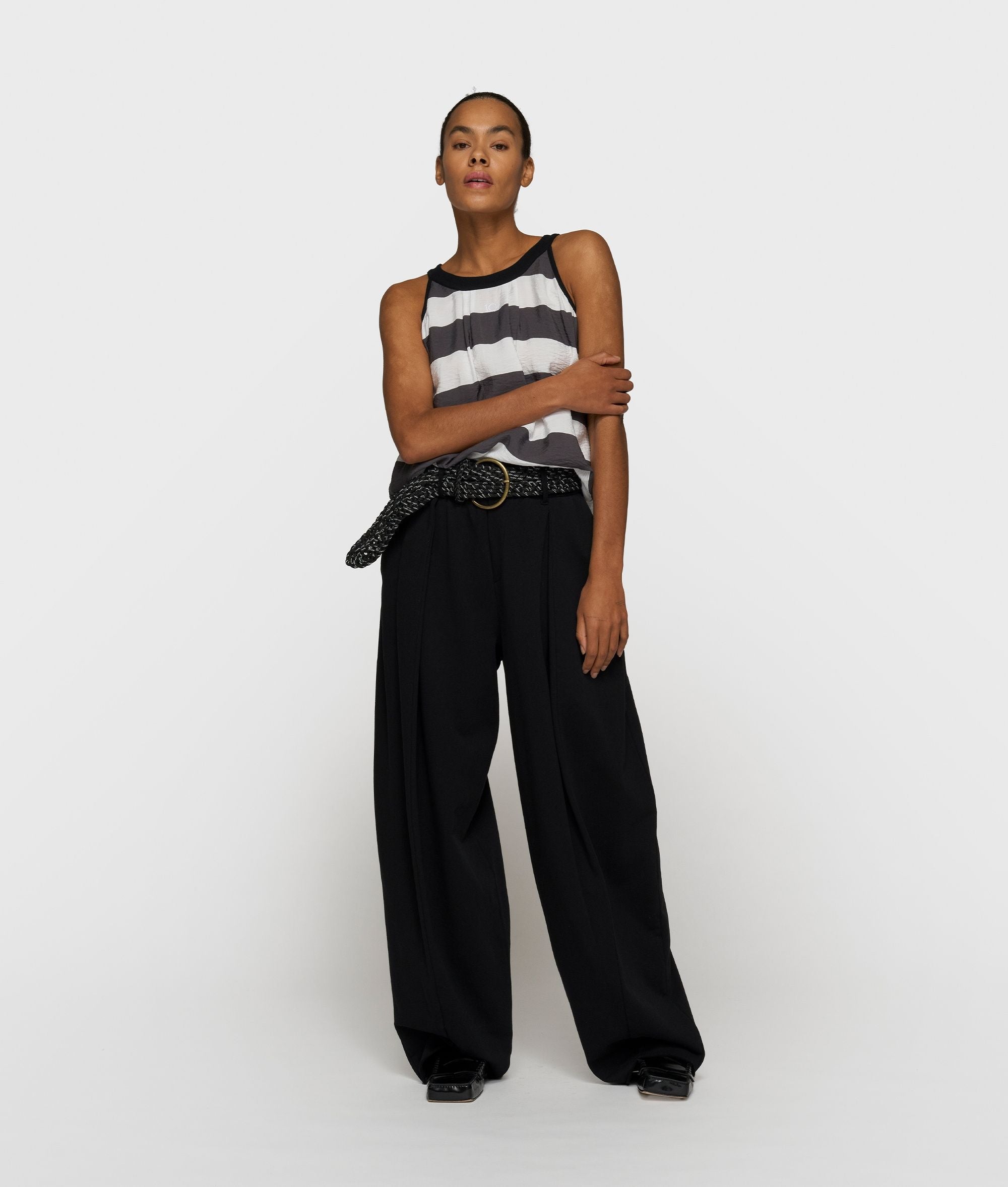 Hose Relaxed Fit aus Bio-Baumwolle