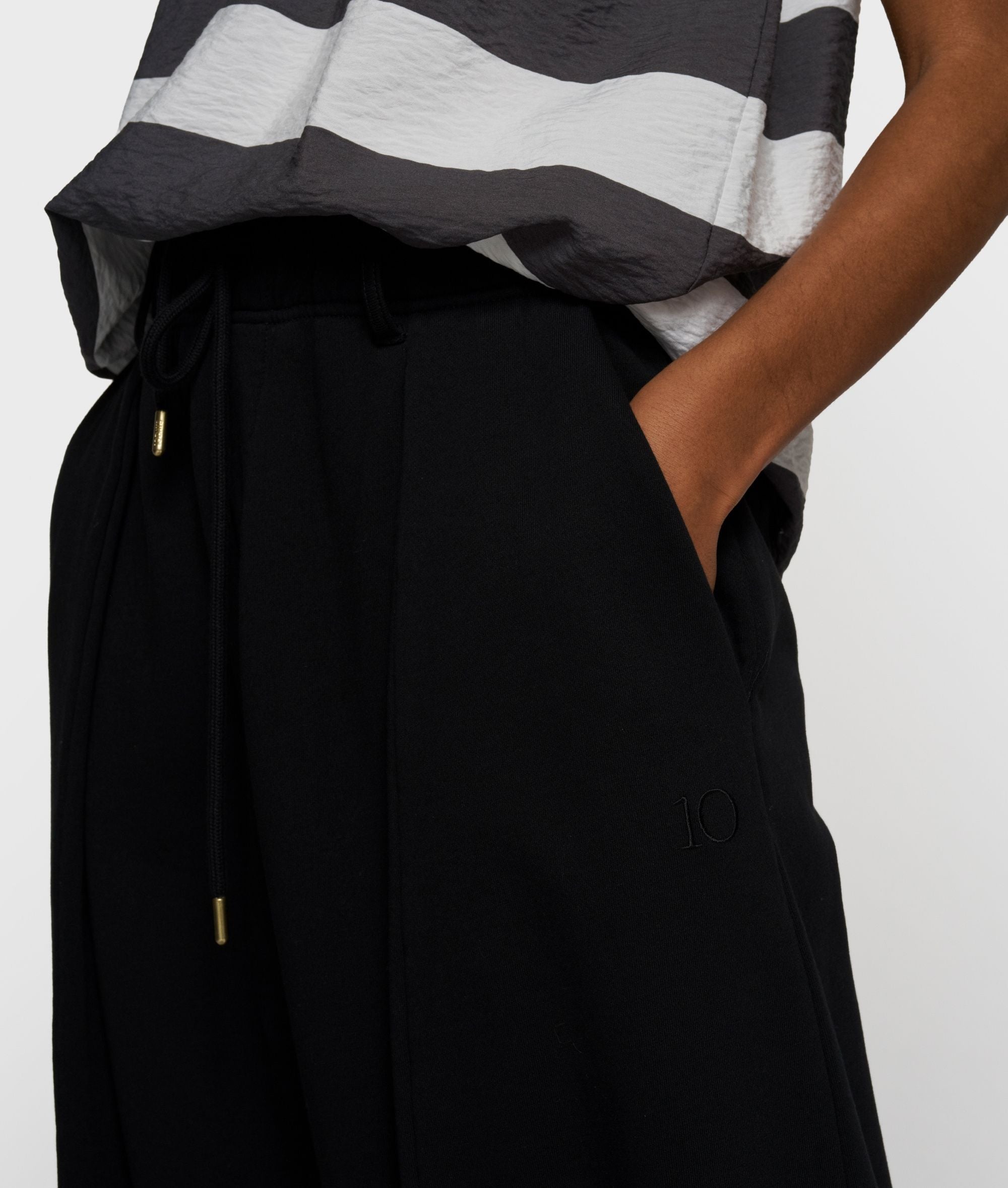 Hose Relaxed Fit aus Bio-Baumwolle