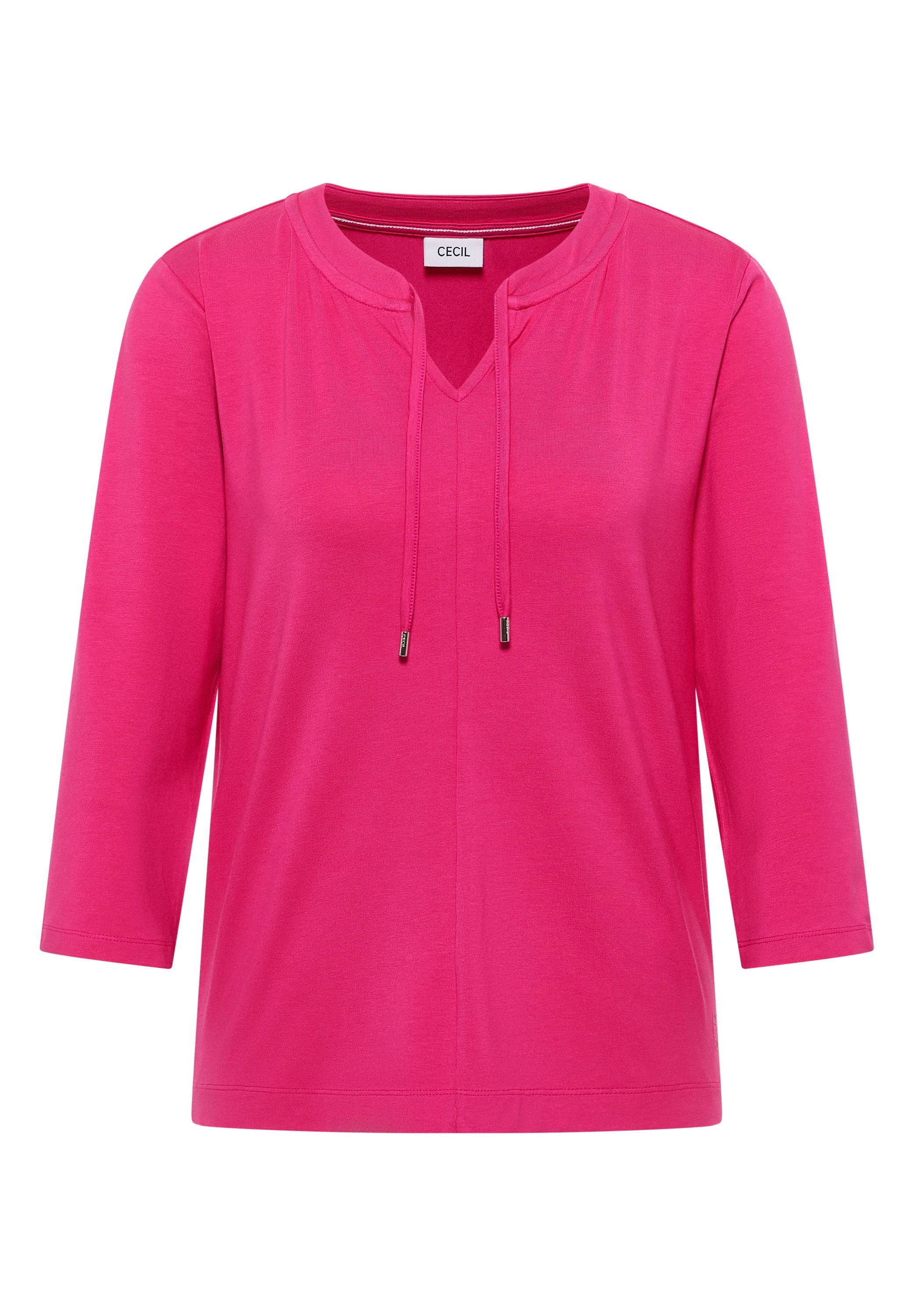 Langarmshirt Regular Fit aus Baumwollmix