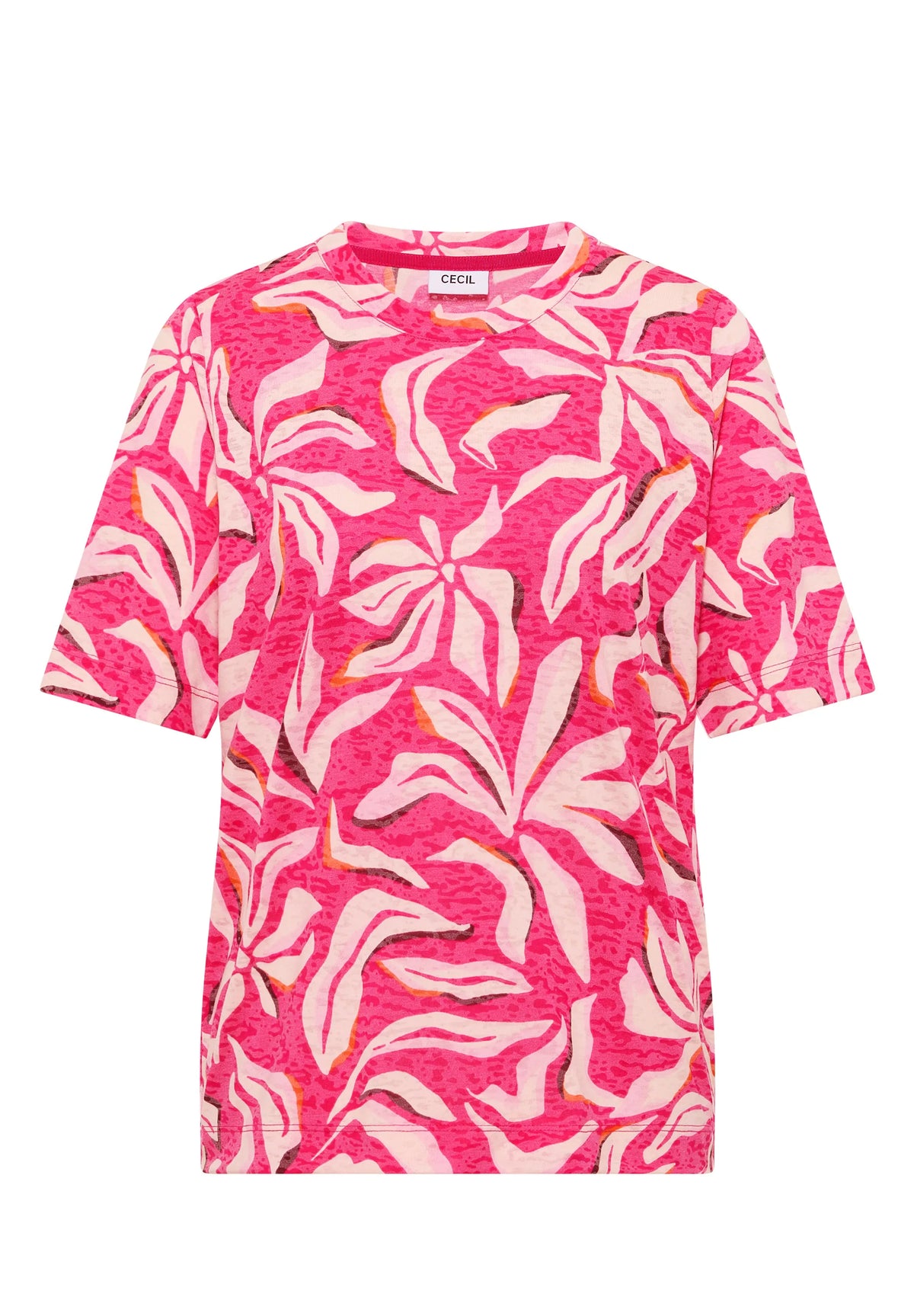 T-Shirt AOP BURNOUT Regular Fit