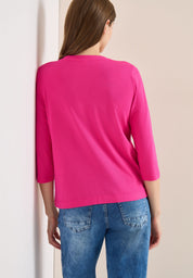 Langarmshirt Regular Fit aus Baumwollmix