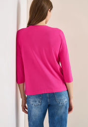 Langarmshirt Regular Fit aus Baumwollmix