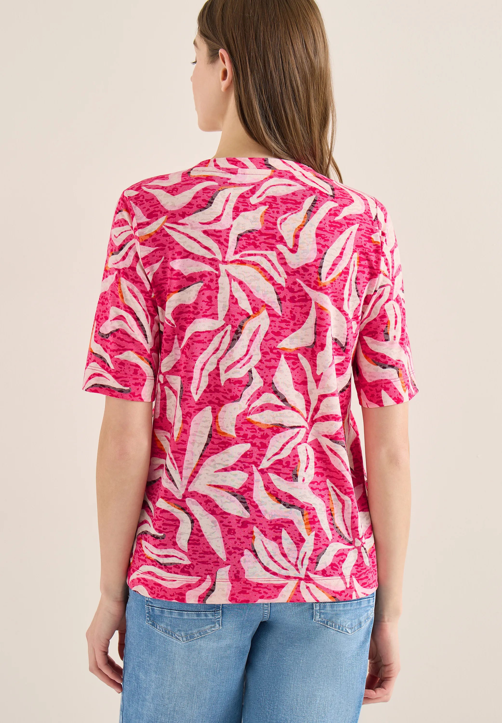 T-Shirt AOP BURNOUT Regular Fit
