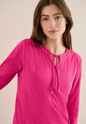 Langarmshirt Regular Fit aus Baumwollmix