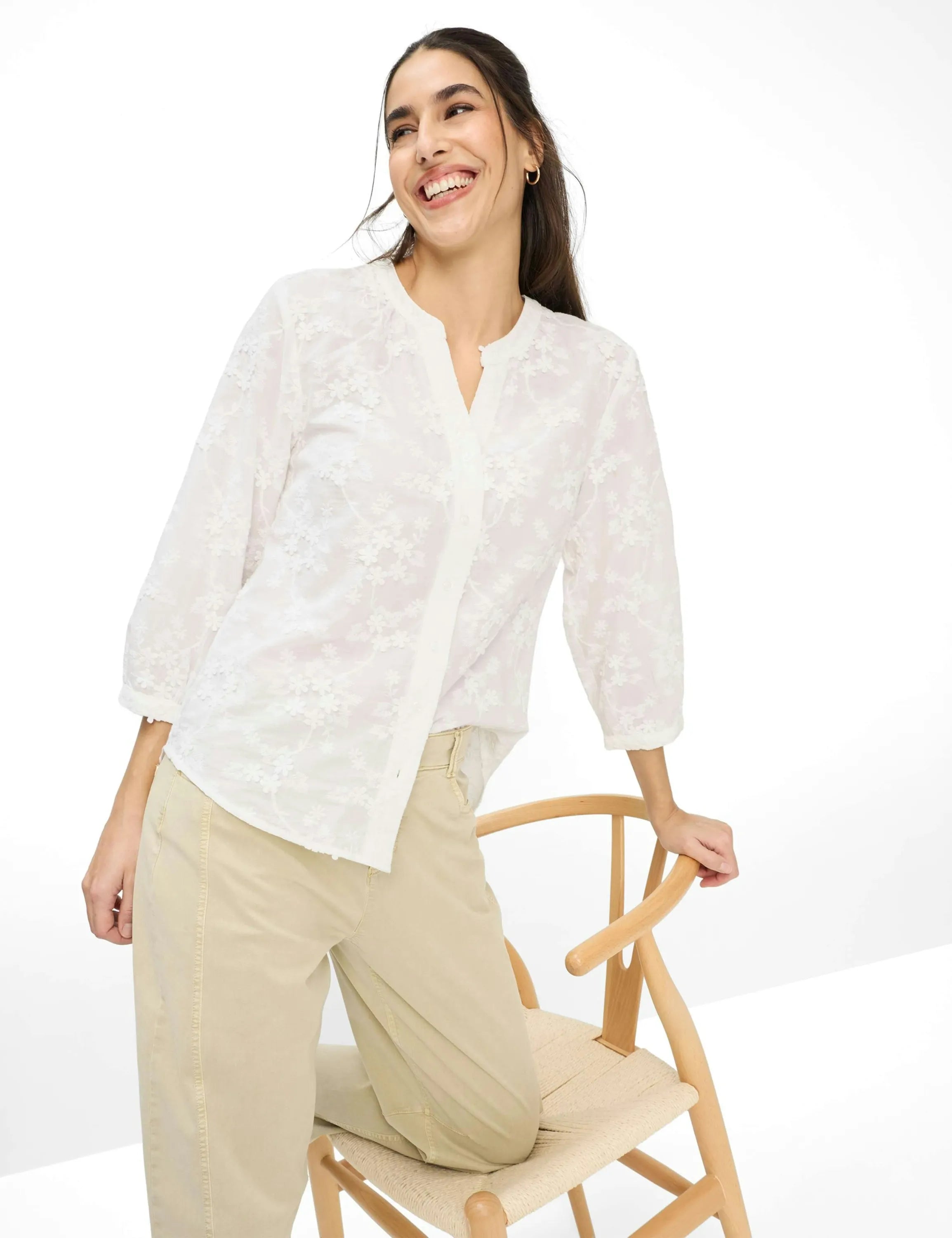 Bluse VELIA aus Baumwolle
