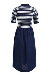 Polo-Kleid Midi