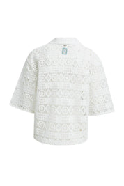 Strick-Bluse aus Baumwolle