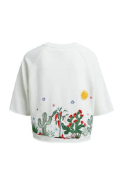 T-Shirt aus Baumwollmix