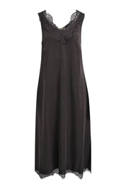 Freizeitkleid Maxi mit Spitze