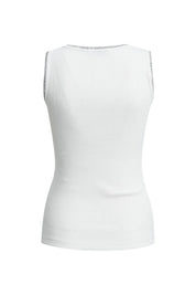 Tanktop aus Rippstrick