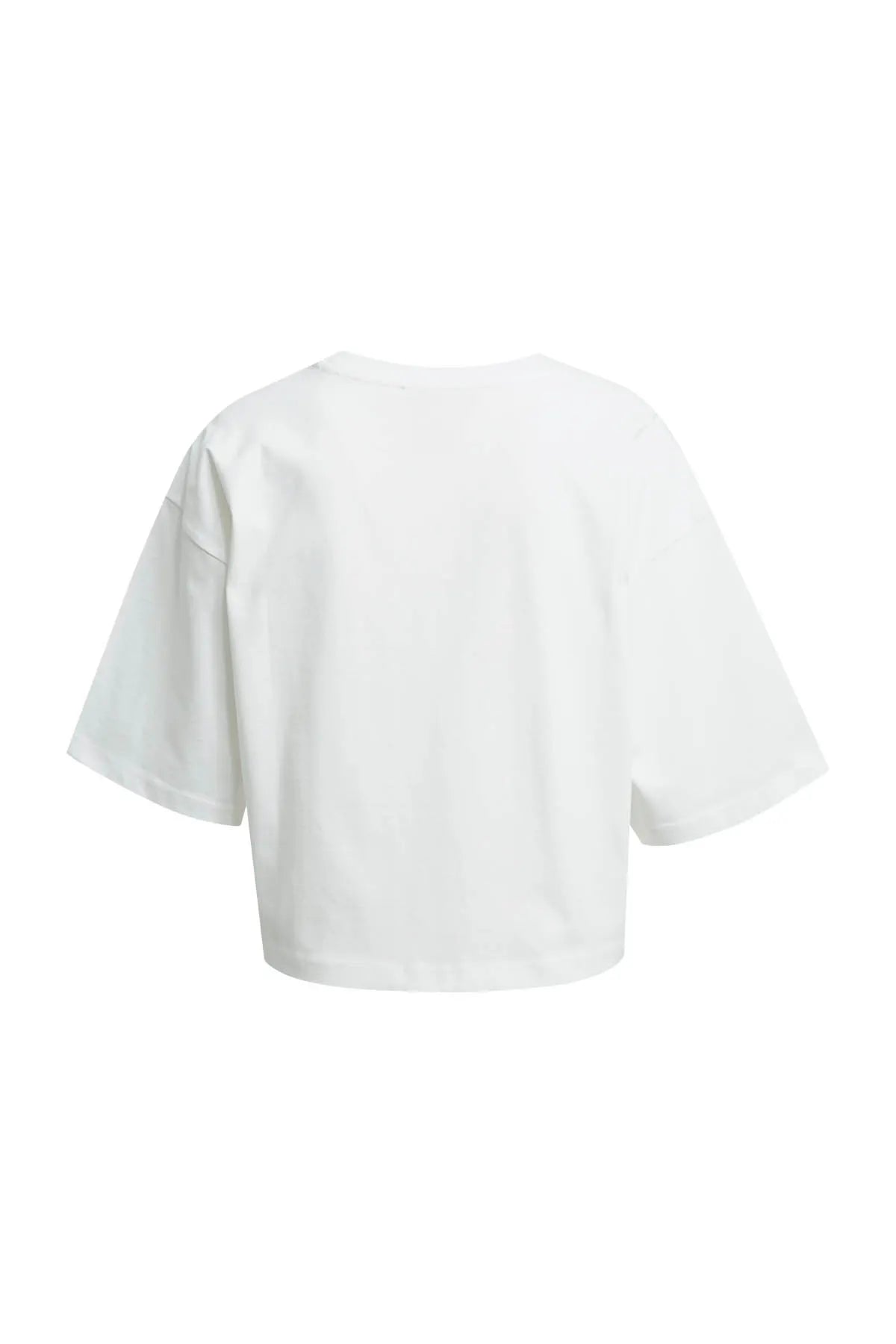 T-Shirt cropped aus Baumwolle