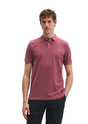 Poloshirt Piqué shaped  garment-dyed