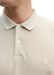 Poloshirt Piqué shaped  garment-dyed