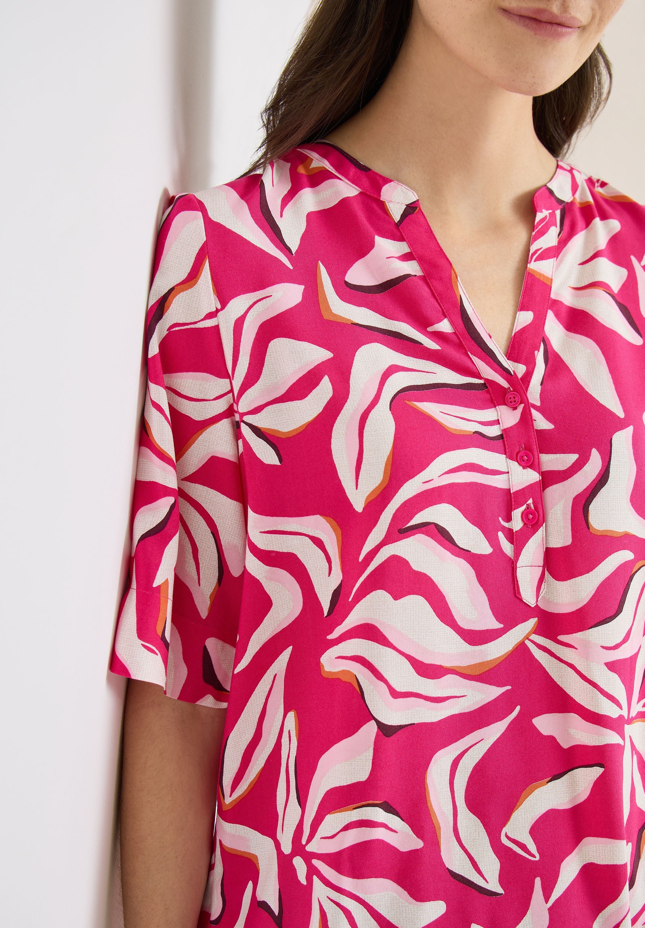 Bluse Relaxed Fit aus Viskose
